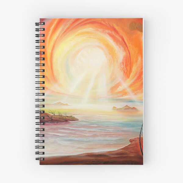 Item preview, Light Quintet - a picture with rays of light in a cloud spiral designed and sold by art paintings.