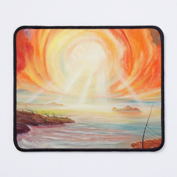 Item preview, Light Quintet - a picture with rays of light in a cloud spiral designed and sold by art paintings.
