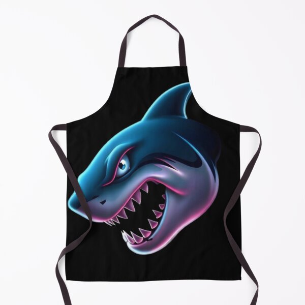 Item preview, shark Neon Fierce – Glowing Big shark  designed and sold by StudioNeon.