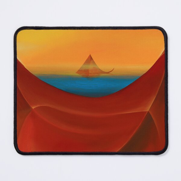 Item preview, Floating Pyramid - with some abstraction designed and sold by art paintings.