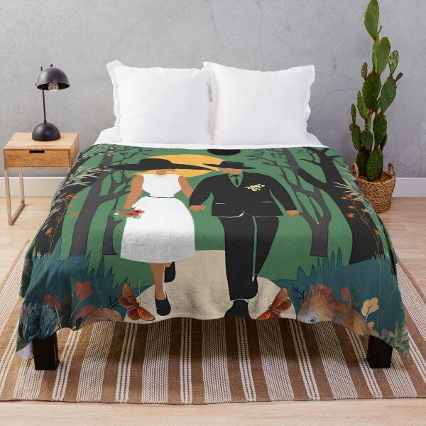 Artikelvorschau, Lovers with birds and butterflies entworfen und verkauft von Modern-Tropical.