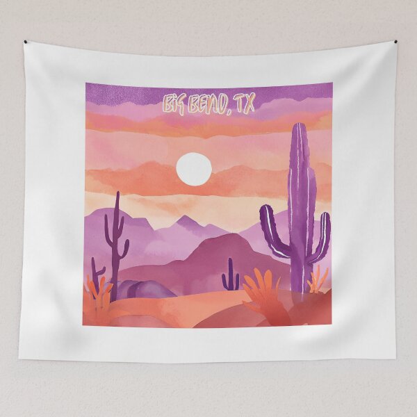 Item preview, Big Bend, TX – Desert Sunset Serenity designed and sold by HonkyTonk2025.
