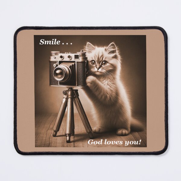 Item preview, Smile, God Loves You! designed and sold by CarolM.