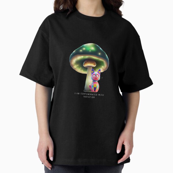 Artikel-Vorschau von Mit Strahlung kontaminierte Katze T-Shirt, designt und verkauft von DnimReveN.