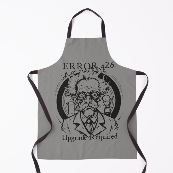 Item preview, Mad scientist, scientist, Error 426, Error designed and sold by GOLDENGARDENART.
