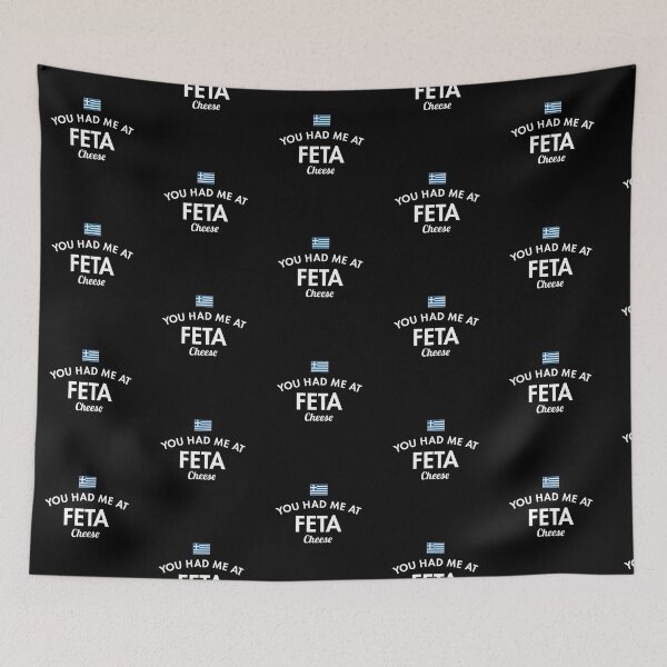 Item preview, You Had Me At Feta Cheese designed and sold by twHistory.