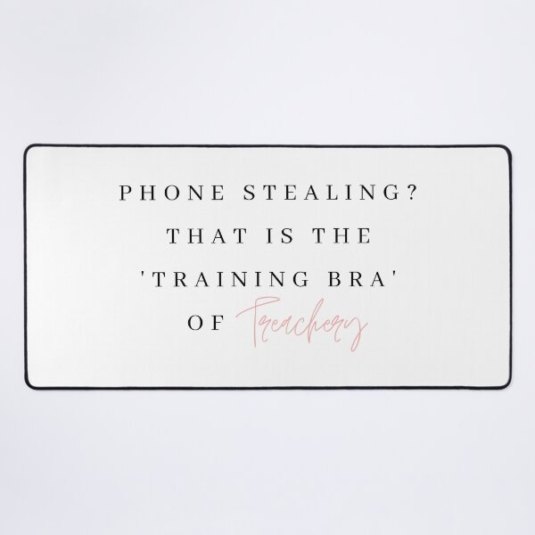 Item preview, Phone stealing that is the training bra of treachery designed and sold by bombalurina.