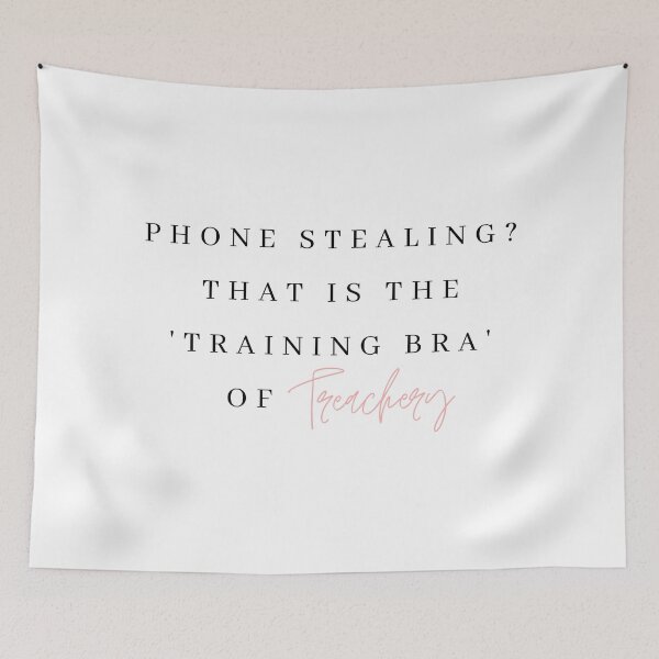 Item preview, Phone stealing that is the training bra of treachery designed and sold by bombalurina.