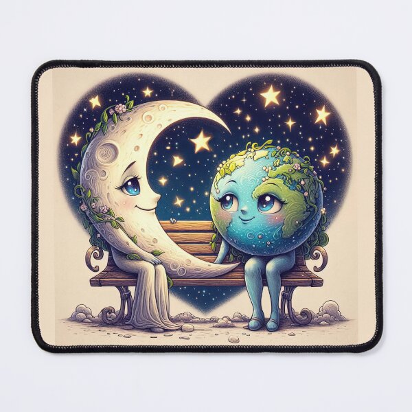 Item preview, The Relationship Between our Earth and Moon Creates Our Beautiful Home designed and sold by CarolM.