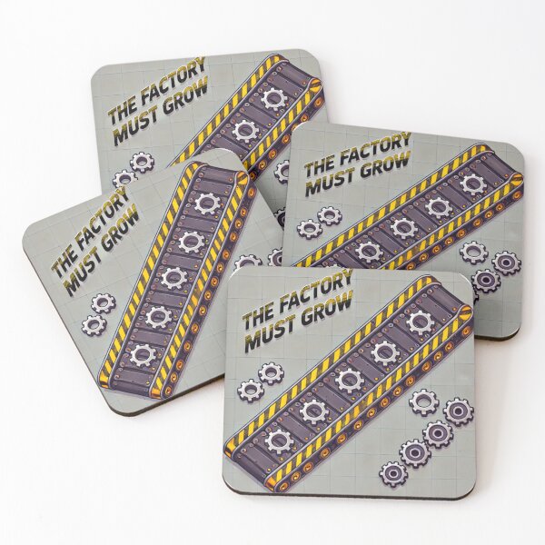 Item preview, The Factory Must Grow – Keep the Machines Running! designed and sold by rarebeasts.