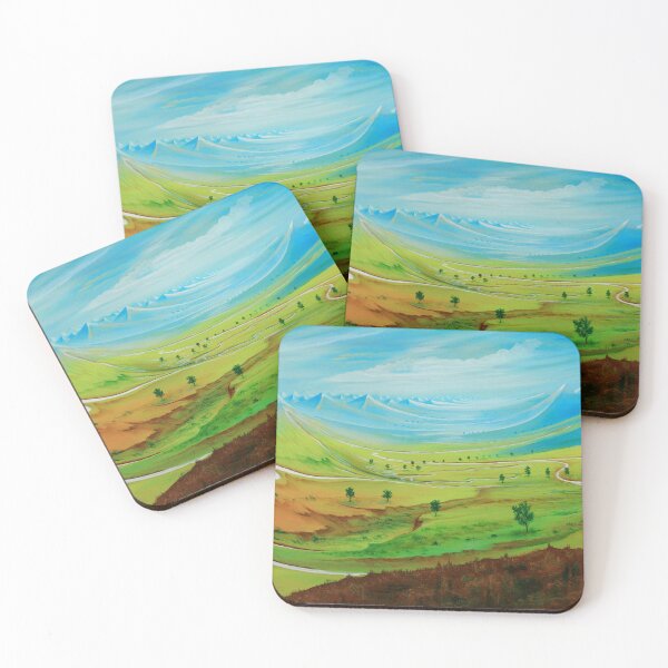 Item preview, Land waves - a land is thought of through waveform designed and sold by art paintings.