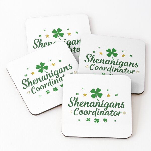 Item preview, Funny St. Patrick's Day Shenanigans Coordinator designed and sold by Adrian Kane.