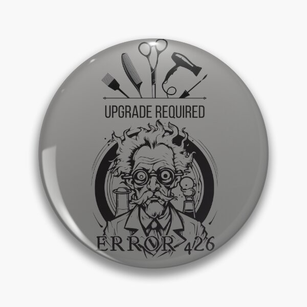 Item preview, Mad scientist, scientist, Error 426 designed and sold by GOLDENGARDENART.