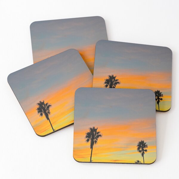 Item preview, Palm Trees at Sunset in San Diego, California designed and sold by LondonArtTravels.