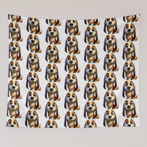 Item preview, Adorable Basset Fauve designed and sold by Sillytoe.