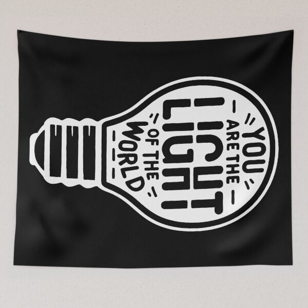 Item preview, Matthew 5:14 You Are The Light Of The World designed and sold by plushism.