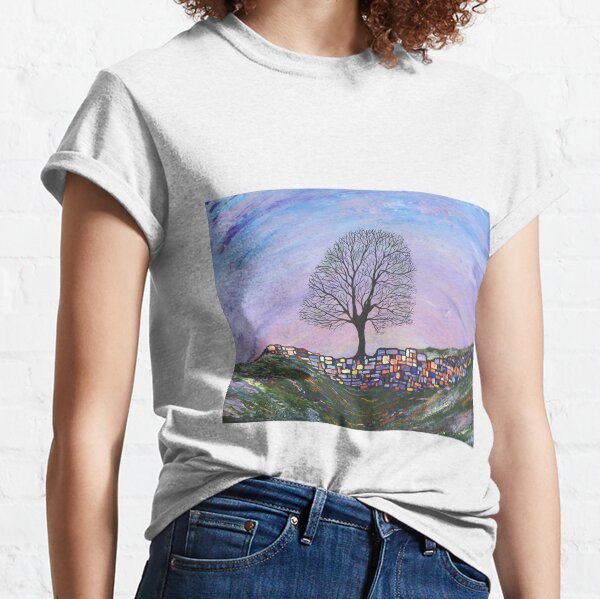 Sycamore Gap- Hadrians Wall Classic T-Shirt