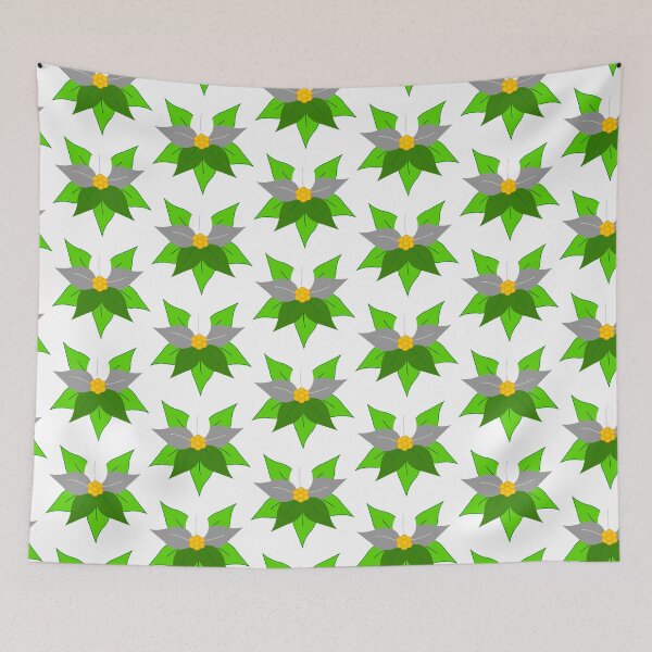 Item preview, Poinsettia Pride Flag Greyromantic designed and sold by HarveyHandcraftsandDesigns.