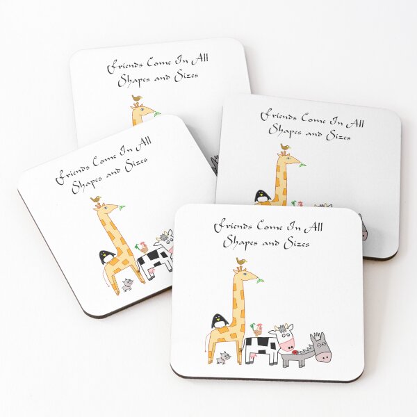 Item preview, Friends Come In All Shapes And Sizes designed and sold by CarolM.