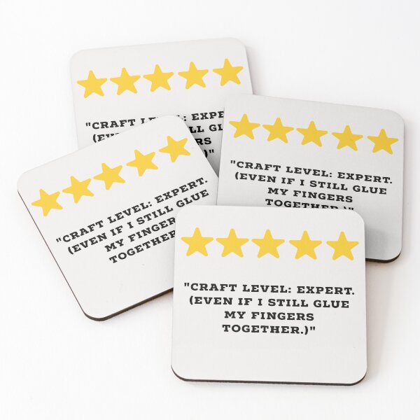 Item preview, DIY Crafter/DIY lover Reviews Funny 5 Star Review #1 designed and sold by Jollys-ArtShop.