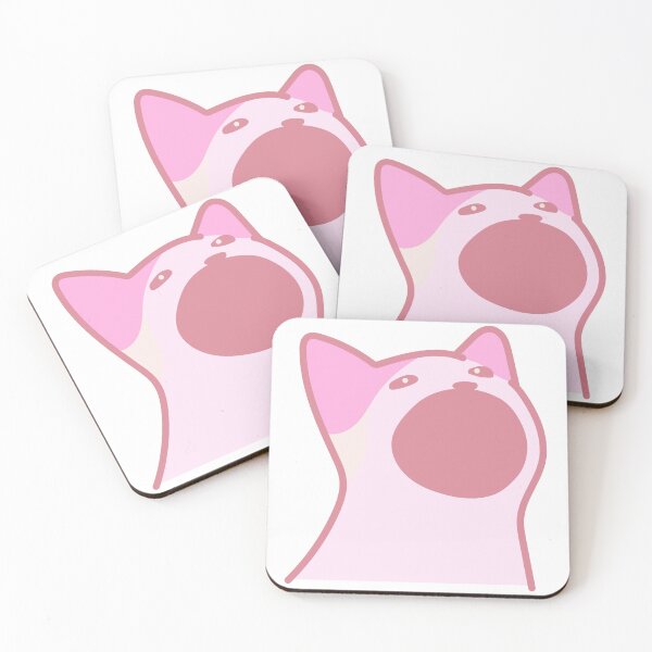 Item preview, Adorable Pink Cat designed and sold by Moonlit Honey.