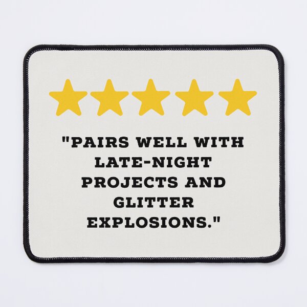 Item preview, DIY Crafter/DIY lover Reviews Funny 5 Star Review #2 designed and sold by Jollys-ArtShop.