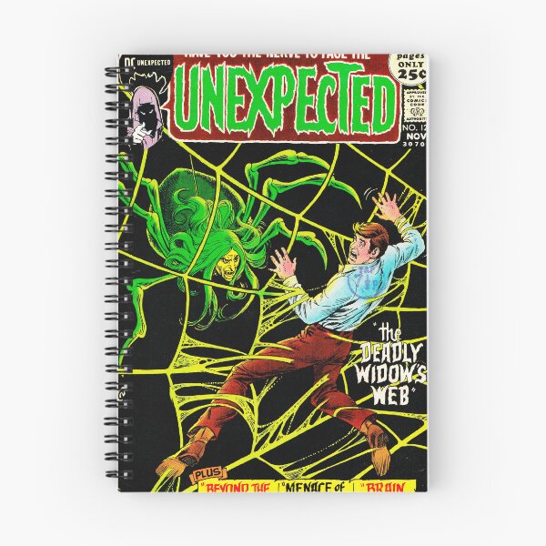 Item preview, UNEXPECTED – Nick Cardy’s Web of Terror! designed and sold by PrecodeJunkie.