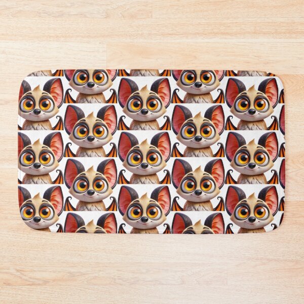 Item preview, Adorable Golden-Crowned Flying Fox Bat designed and sold by Sillytoe.