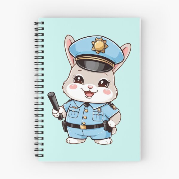 Item preview,  Bunny the Policeman designed and sold by Nature's Palette.