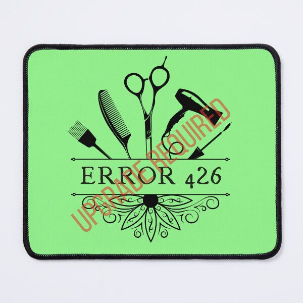 Item preview, Error 426, Error, Hairdresser, barber, 426, designed and sold by GOLDENGARDENART.