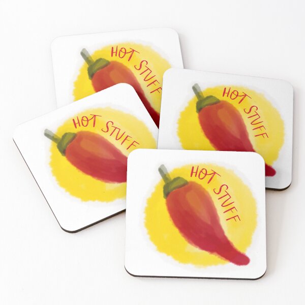 Item preview, hot stuff designed and sold by Pretty Postcards.