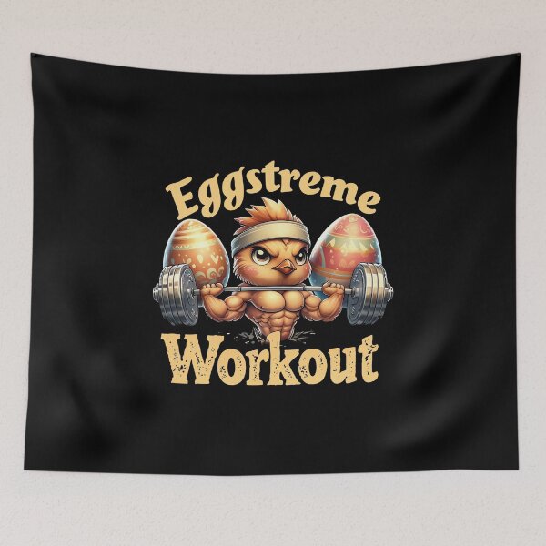 Item preview, Eggstreme Workout designed and sold by MagicWander.