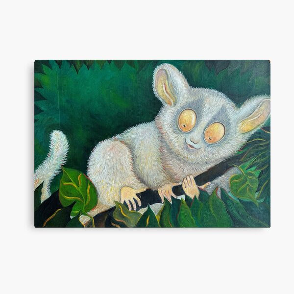 Item preview, Bush Baby in the forest designed and sold by LederhosArt.