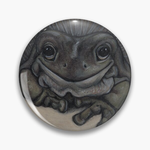 Item preview, Maeve the Frog Fine Art Print  designed and sold by dumplingdepot.