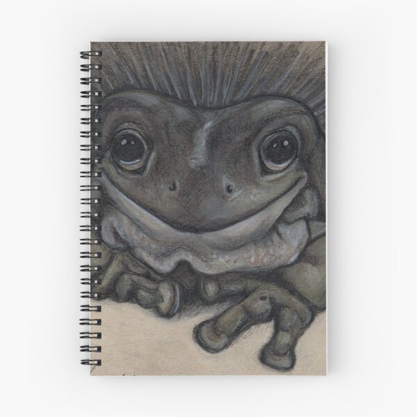 Item preview, Maeve the Frog Fine Art Print  designed and sold by dumplingdepot.