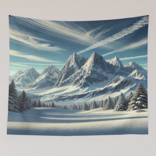 Item preview, Home Decor Snowy Idyll designed and sold by M&M Lifestyle Hub.