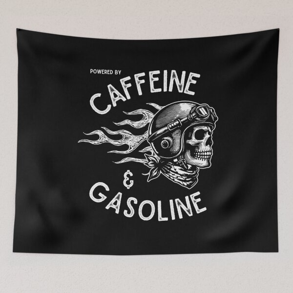 Item preview, Powered by Coffe and Gasoline designed and sold by ARTENALIUM.