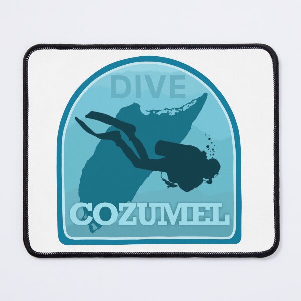 Item preview, Dive Cozumel - Scuba Diving Design designed and sold by LittleLinesForU.