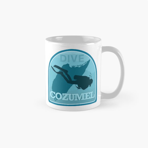 Item preview, Dive Cozumel - Scuba Diving Design designed and sold by LittleLinesForU.