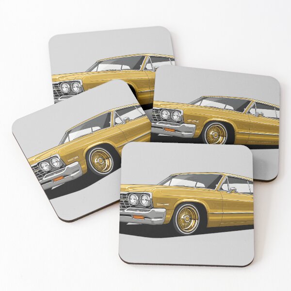 Item preview, Vintage Gold 1960s Lowrider Illustration designed and sold by Brendan Arthur Ring.