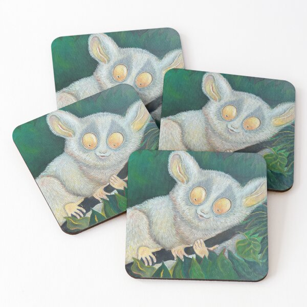 Item preview, Bush Baby in the forest designed and sold by LederhosArt.