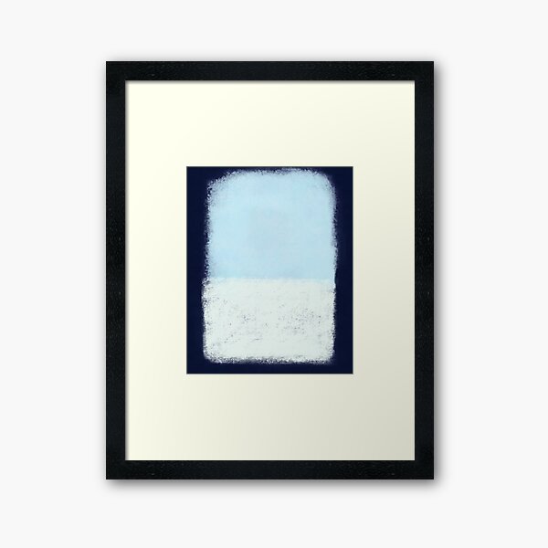 Aperçu de l'œuvre Résumé de Bleu Coastal créée et vendue par BleuAbstracts.