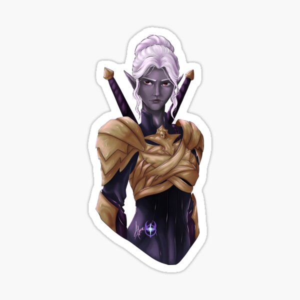Item preview, Drow Paladin designed and sold by Alwen-Art.