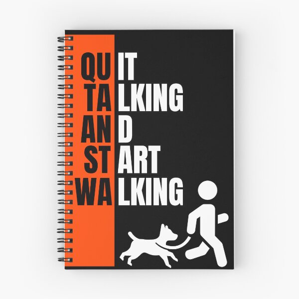 Item preview, Quit Talking And Start Walking Dog Walker designed and sold by AussieMomma.