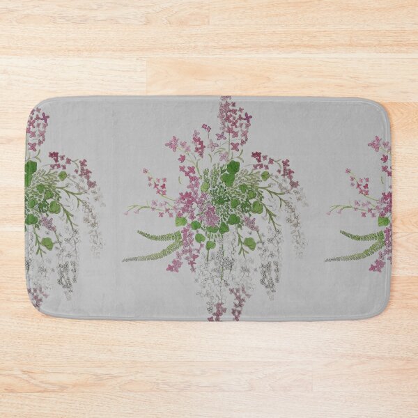 Item preview, Pink flowers and weeds in watercolour  designed and sold by esvb.