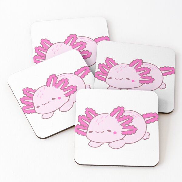 Item preview, Relaxing Pink Axolotl designed and sold by Moonlit Honey.