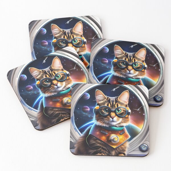 Item preview, Space Scientist Kitty designed and sold by Star-Meows.