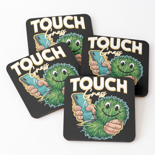 Item preview, "Touch Grass" – Funny Digital Detox Meme designed and sold by The People’s Punchline.