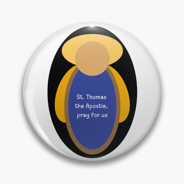 Item preview, St. Thomas the Apostle, Pray for Us figure designed and sold by call-emily.
