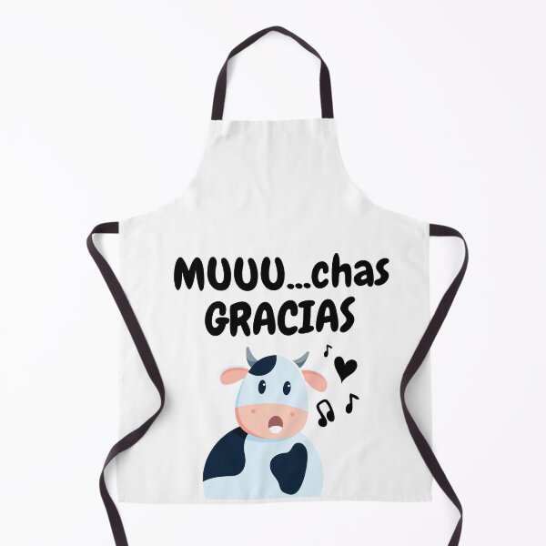 Item preview, Moochas Gracias – Funny Cow Pun designed and sold by safetysignprod.